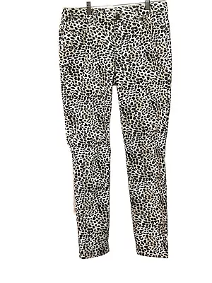 Victoria Secret Jeans Leopard Mid Rise Siren Size 10 R 32 X 30 • $13