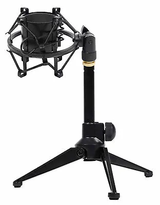 Rockville RDTS Adjustable Studio Desktop Tripod Microphone Stand+Shockmount • $24.95