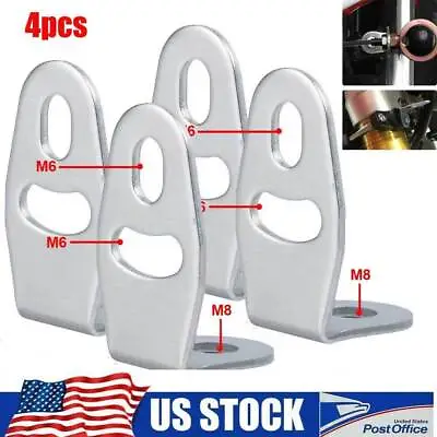 4PCS Mount Bracket Motorcycle Headlight Spot Light Fog Turn Signal Holder Clamp • $12.98