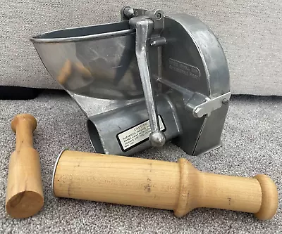 Vintage Kitchenaid Hobart Pelican DVS Slicer Attachment - 2 Wood Tools ML16162 • $209.99