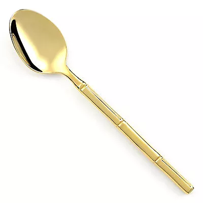 Stanley Roberts TIBURON GOLD Electroplate Stainless Bamboo Crown CHOICE Flatware • $10.48