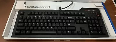 Das Keyboard 4 Root Cherry MX Blue Mechanical Keyboard DKPKDK4P0MCC0USX • $109.99