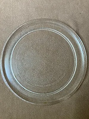9 1/2  Glass Turntable Tray Microwave Plate Flat Bottom • $11