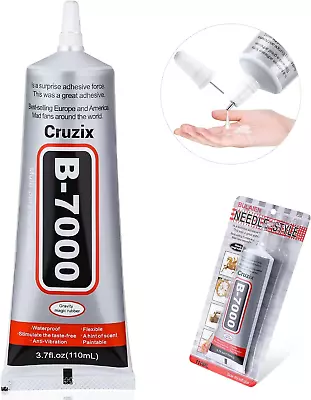 B7000 Jewelry Bead Glue For Jewelry Making Clear 3.7 Fl Oz B7000+Plus Multipurp • $54.45