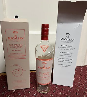 Macallan The Harmony Collection RICH CACAO. Bottle AND Box! With SLEEVE Dalmore • $29