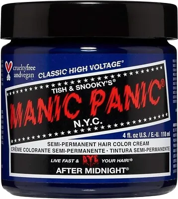 Manic Panic NYC After Midnight Semi Permanent Hair Color Cream 118ml • £10.39