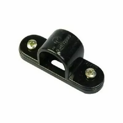 £6.95 • Buy CED Profix PVC Conduit Space Bar Saddles Colour 25mm Black Pack Of 10