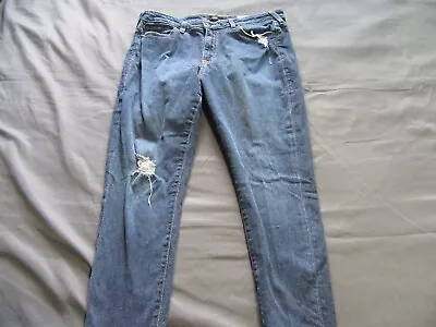 Womens True Religion Halle Mid Rise Super Skinny Jeans Sz 34 • $24