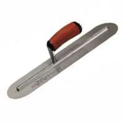 Marshalltown MXS81FRD ROUND END Concrete Finish Trowel  18  X 4  SOFT HANDLE USA • $44.99