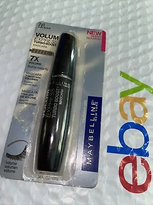 VINTAGE Maybelline Volum Express Turbo Boost Mascara 251 Very Black DISCONTINUED • $27.99