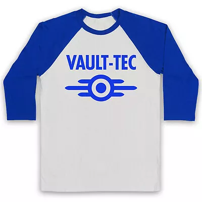 Vault-Tec Vault Dweller Nuclear Fallout Sci Fi Dystopia Adults Baseball T-Shirt • £23.99