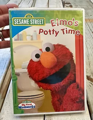 Elmo's Potty Time (DVD 2006) Sesame Street Potty Training Video For Kids WORKS • $8