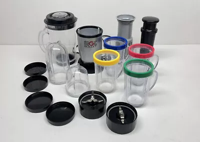 Magic Bullet Blender (MB1001) Motor Base 2 Blades 4 Cups ++ • $30