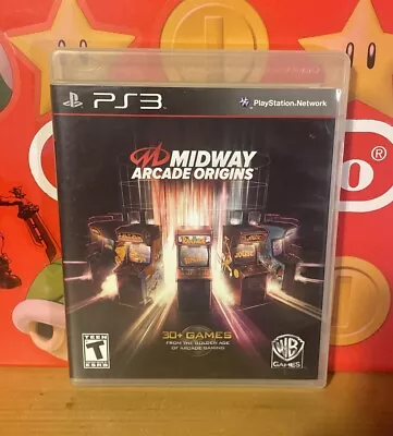 Midway Arcade Origins (Sony PlayStation 3 2012) Complete • $22.99