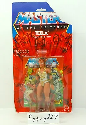 MOTU Teela Masters Of The Universe MOC Carded Figure He-Man MOSC Vintage • $185