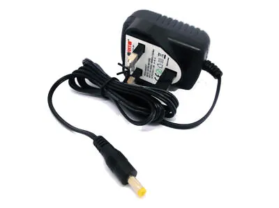 Technika PDVD7SS10 Portable DVD Player Ac/dc 9 Volt Power Supply Charger Cable • £10.99