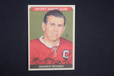 Maurice Richard 2007 Sportkings Series A #26 Standard Size Premium Base Card • $9.99