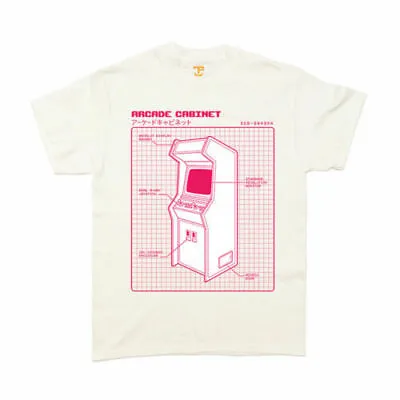 Chilledworld Retro Arcade Cabinet T-Shirt (SB) 80s Gaming Vintage • $35.75