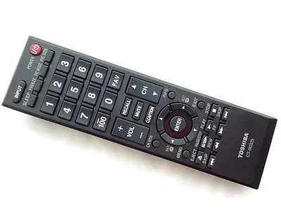 $8.85 • Buy New Toshiba TV Remote Ct 90325 CT-90325 For 50L2200U 37E20 22AV600 40FT1 32C120U