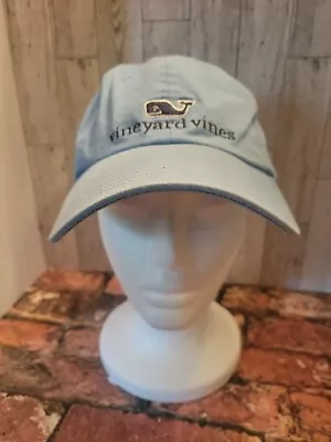 Vineyard Vines Baseball Hat Blue Adjustable Back Cap/ Hat Blue Whale Logo • $9.99