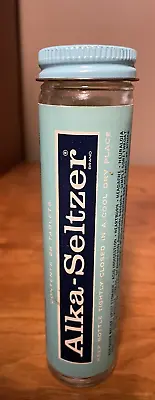 Vintage Empty Glass Alka-Seltzer Bottle #6 • $9.99