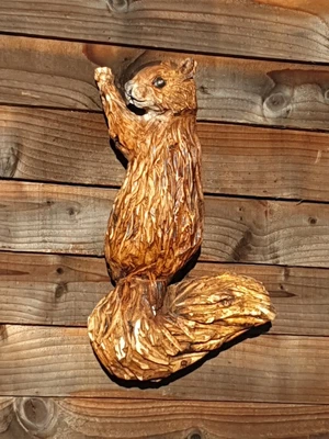 £79.99 • Buy Chainsaw Carved  Squirrel 