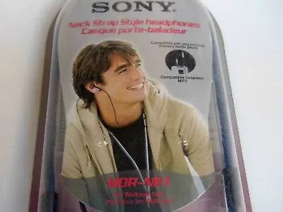 $49.95 • Buy SONY MDR-NE1 Stereo Headphones For Walkman 3.5mm Plug (Brand New Old Stock)