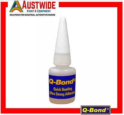 Q-Bond Adhesive 10ml Industrial Quick Bonding Cyanoacrylate Superglue QB4 • $10.30