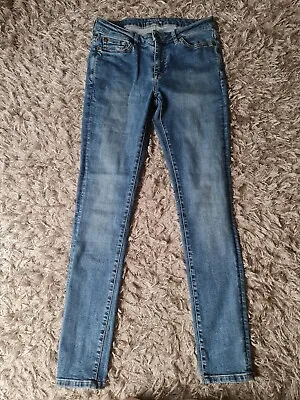 Jack Wills Blue Skintight Jeans. 27/30. Fits 10. • £10