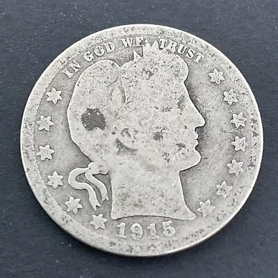 1915 P Barber Liberty Head Quarter US Coin • $6.01