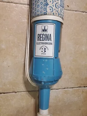 Vintage Regina ELECTRIKBROOM 3 Speed Vacuum Cleaner Upright - Tested FREE SHIP • $89