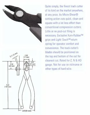 Xuron 2175B Track Cutter - Not To Be Used For Hard Wire Or Similar • £19.95