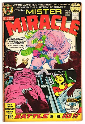 Mister Miracle #8 Fine 6.0 The Female Furies Big Barda Jack Kirby Art 1972 • $14.99