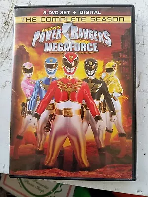 Saban's Power Rangers Megaforce: The Complete Season (DVD 2016 5-Disc Set) OOP • $63