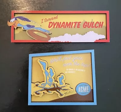 Road Runner & Wile E Coyote Warner Bros Studio Tour Magnet Lot (Looney Tunes) • $12.99