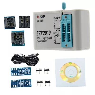 High-Speed USB SPI Programmer Better Than EZP2019 24 25 93 25 EEPROM 25 Flash • £15.91