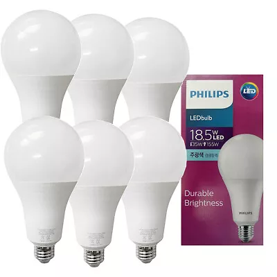 6P Philips LED 18.5W 2180lm Mega Bright Light Factory Gym Office Big Bulbs 155W • $129.80