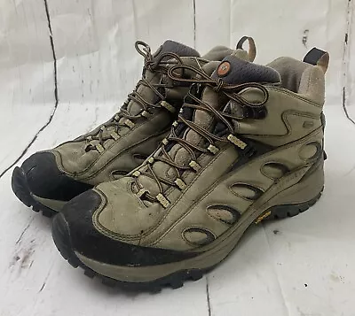 Merrell Shoes Radius Mid Mens 11 Cocoa Brown Waterproof Trail Sneakers Boot • $32.99