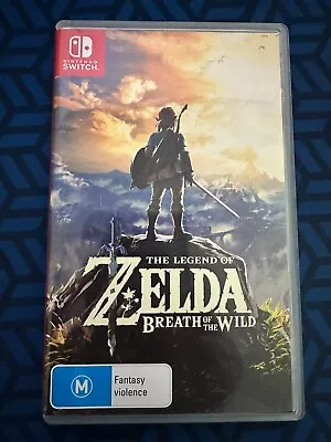 The Legend Of Zelda: Breath Of The Wild - Nintendo Switch Game - Like New • $59