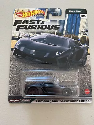 2021 Hot Wheels Premium Fast & Furious Lamborghini Aventador Coupe • $18