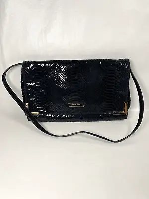 MICHAEL KORS CROSSBODY BAG PURSE Snakeskin Style Fabric Soft • $25