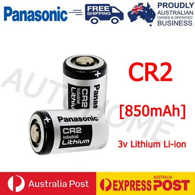 Genuine Panasonic 3V CR2 Lithium Battery CR15H270 CR15270 15270 15266 DLCR2 • $5.99