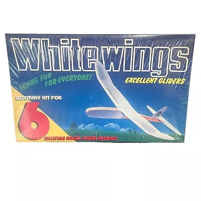 1982 White Wings EXCELLENT GLIDERS KIT 6 Balsa/Fiber Models Airplanes AG 600 • $23.97