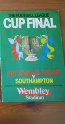 League Cup Final 1979  Nottingham Forest V Southampton Official Programme • £1