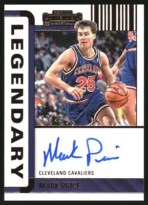 2022-23 Panini Contenders Legendary Contender Autograph Bronze #18 Mark Price/25 • $27