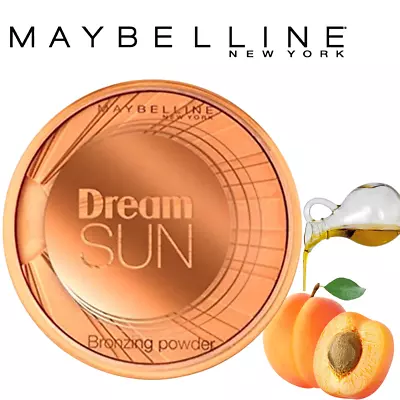 Maybelline Bronzing Powder - Dream Sun - With Vit E Avocado Apricot- Golden 02 • £6.59