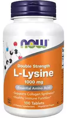 Now Foods - L-Lysine 1000 Mg. 100 Tablets • $932.11