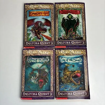 Deltora Quest 3 Complete Set Of Books 1-4 Holographic Covers Emily Rodda  • $39