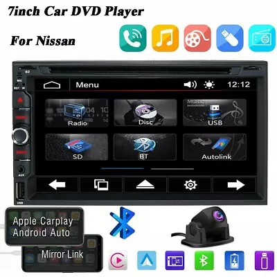 7  Car DVD Head Unit Player Stereo GPS Radio For Nissan Navara D40 2007-2016+CAM • $199.99