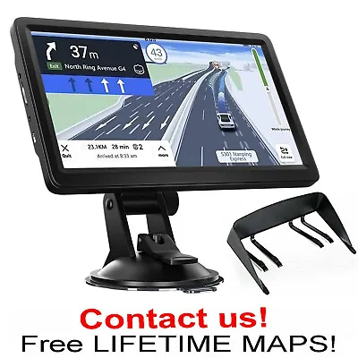 7 Inch Car & Truck GPS Navigation System 256MB+8GB Navigator 78 Canada+Mexico+US • $44.95